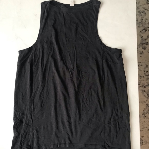 Back in Action Lululemon tank top, size 4, black. - Picture 2 of 7